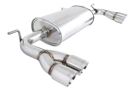 (image for) Megan Racing Genesis Coupe 2.0T & 3.8 Stainless Rolled Tips Exhaust 2010 - 2012 - Click Image to Close